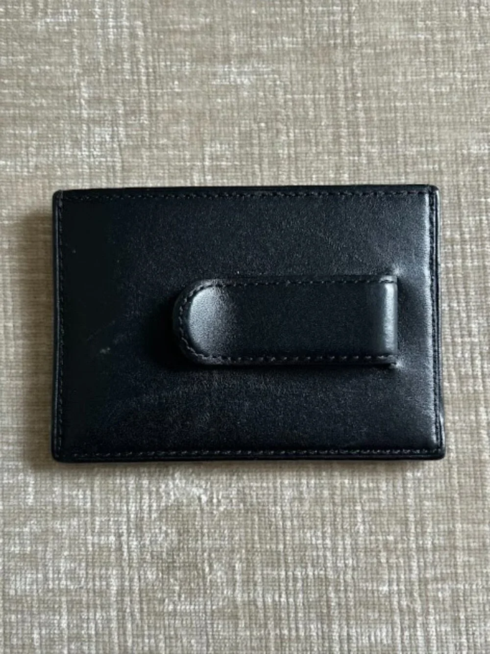 Men’s Tumi Leather Money Clip Card Case